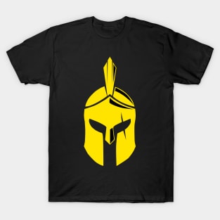 Warrior Helmet Yellow T-Shirt